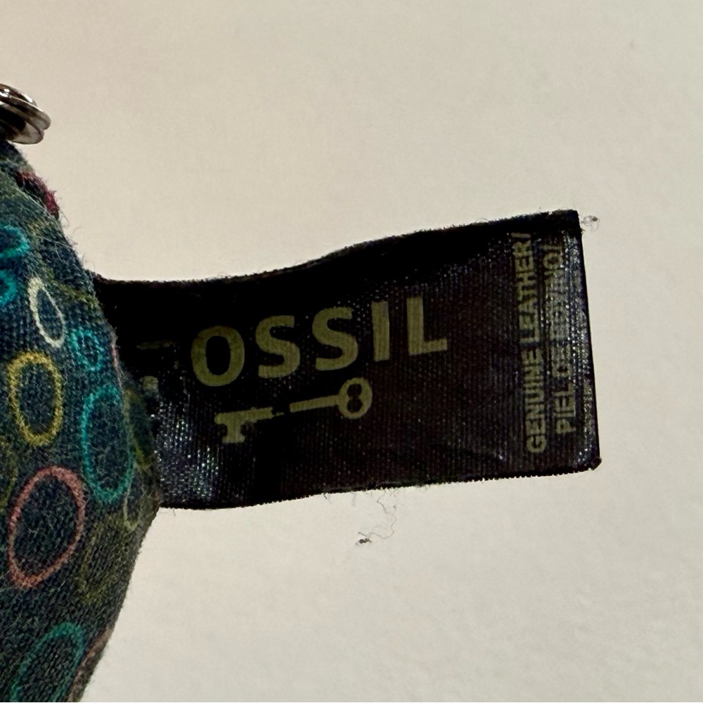 Fossil Key Leather Kisslock Coin Purse - Picture 9 of 9